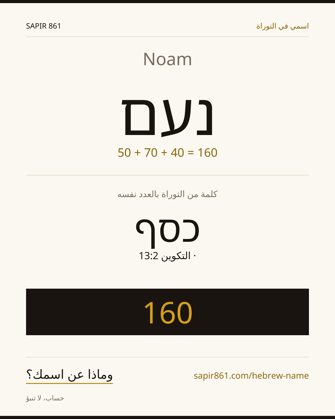 Noam — נעם
