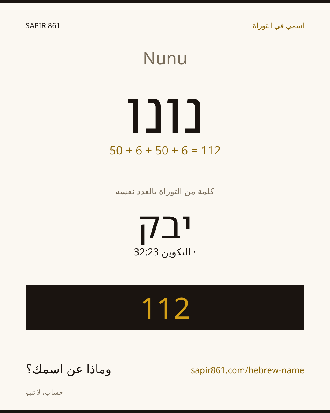 Nunu — נונו