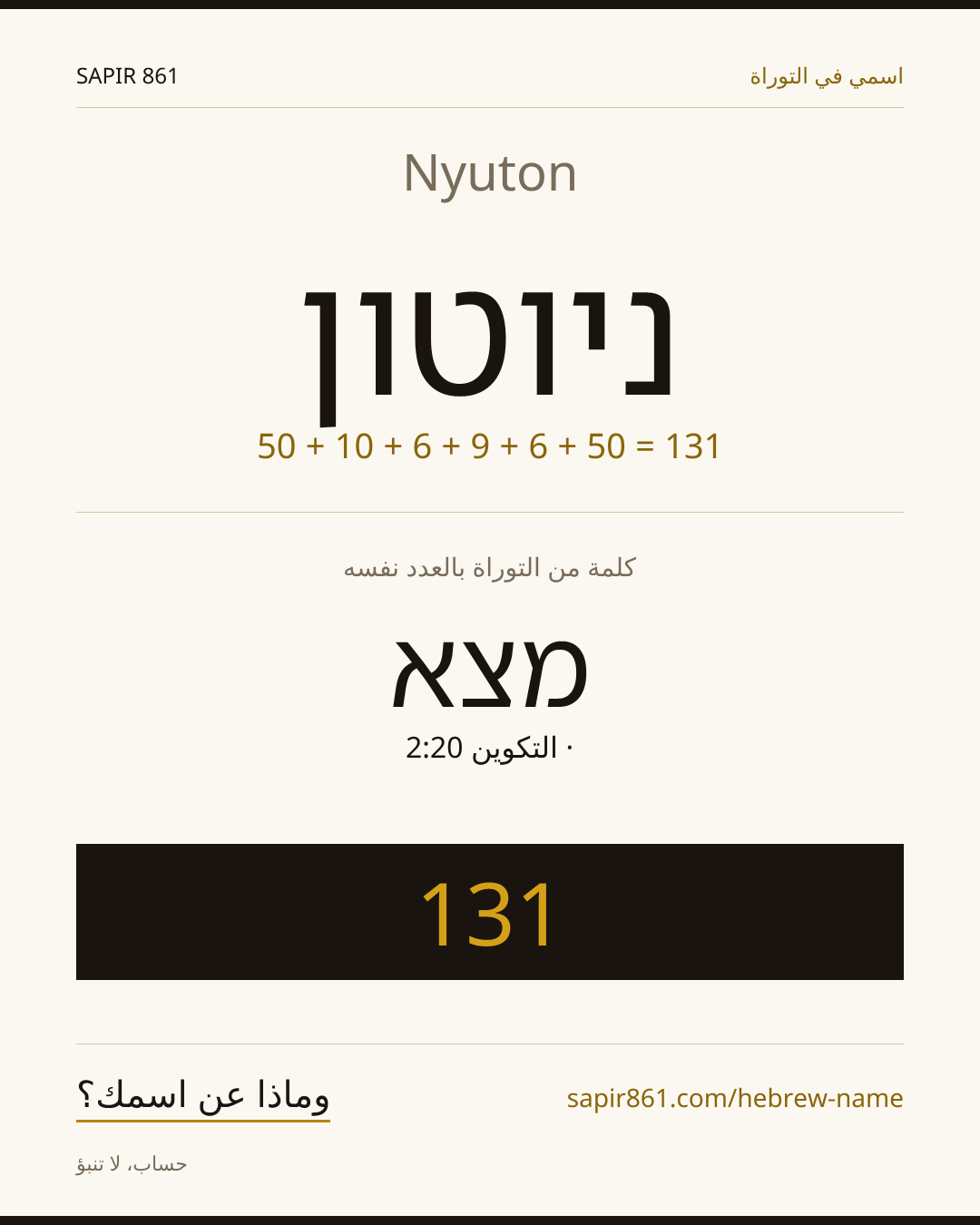 Nyuton — ניוטון
