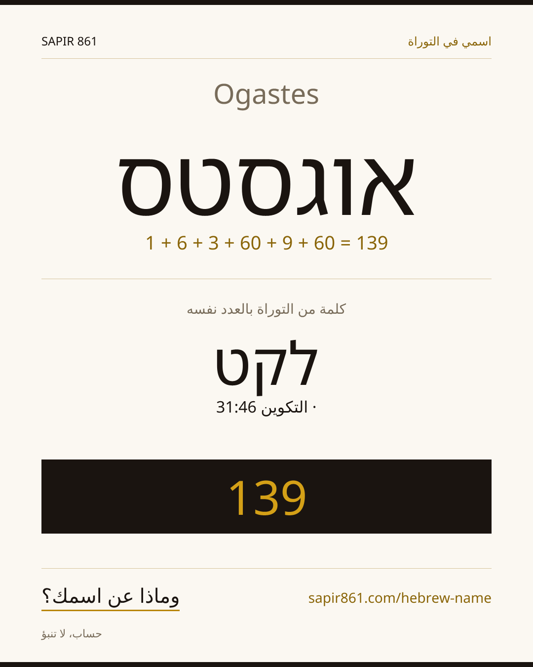 Ogastes — אוגסטס