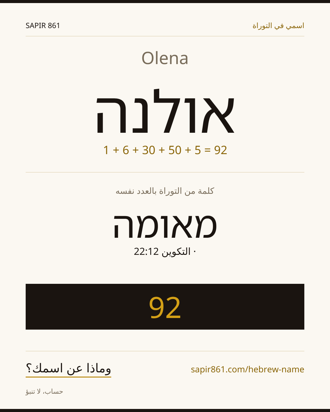 Olena — אולנה