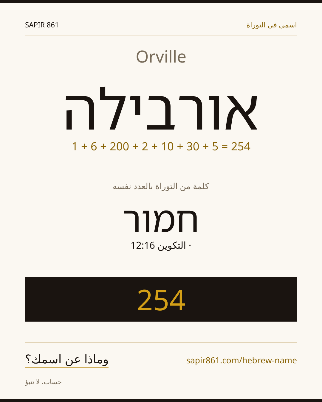 Orville — אורבילה