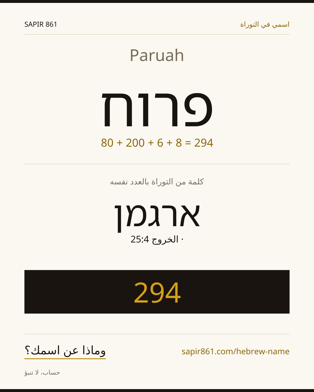 Paruah — פרוח