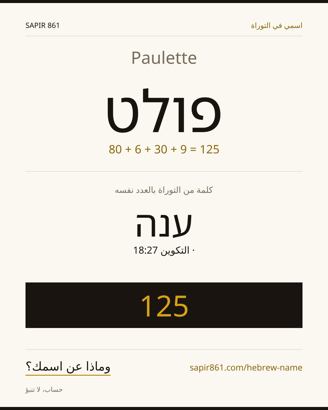 Paulette — פולט