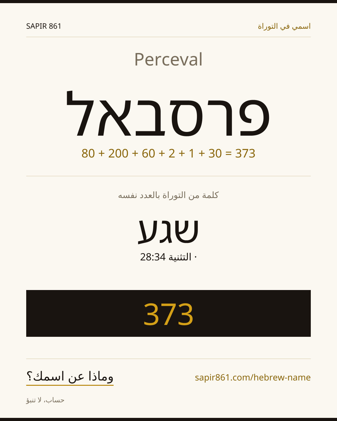 Perceval — פרסבאל