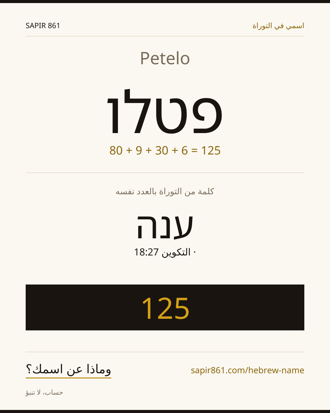 Petelo — פטלו