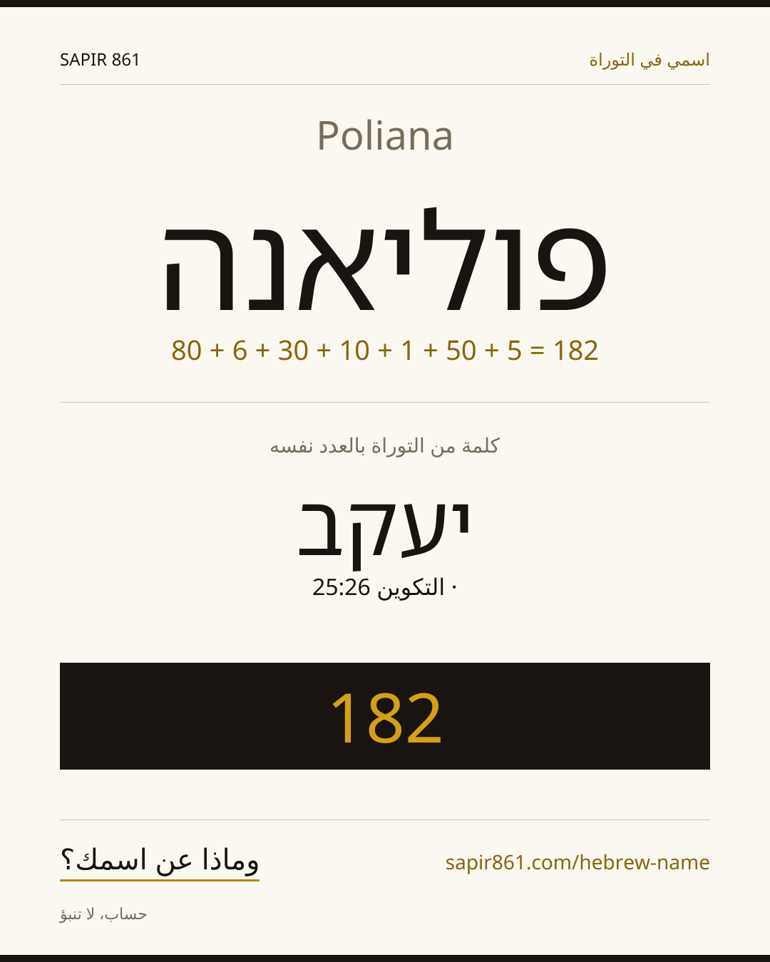 Poliana — פוליאנה