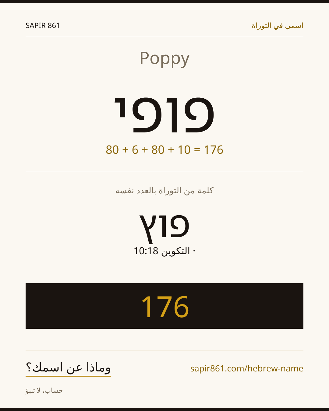 Poppy — פופי