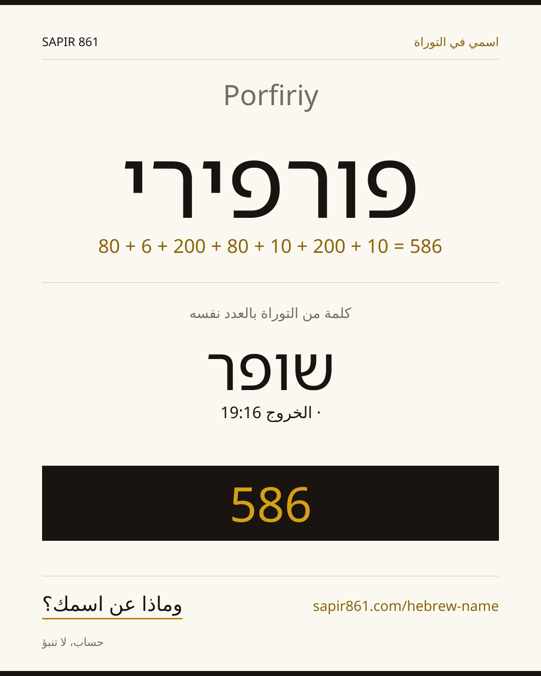 Porfiriy — פורפירי