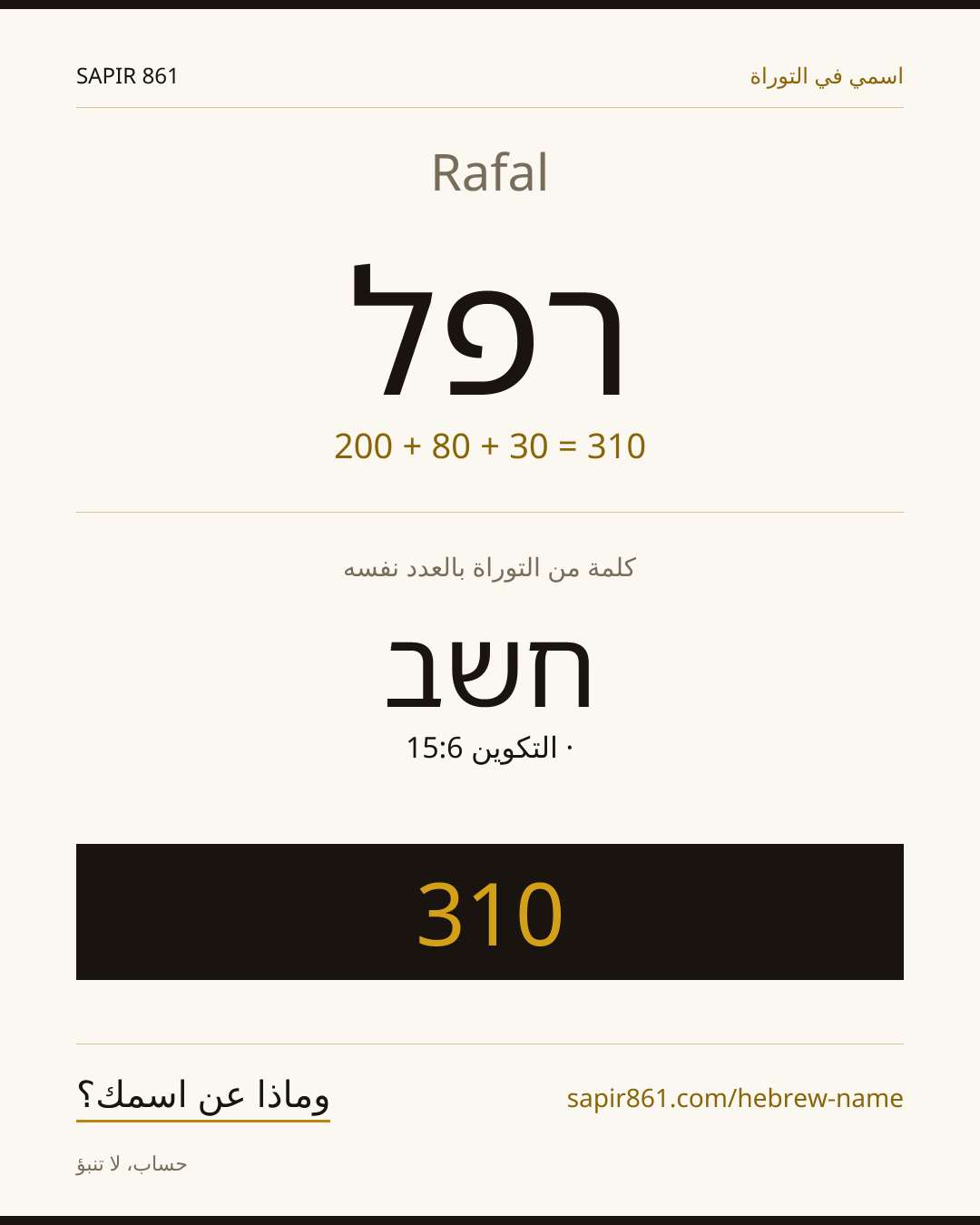 Rafal — רפל