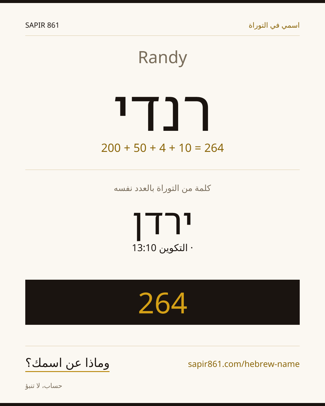 Randy — רנדי