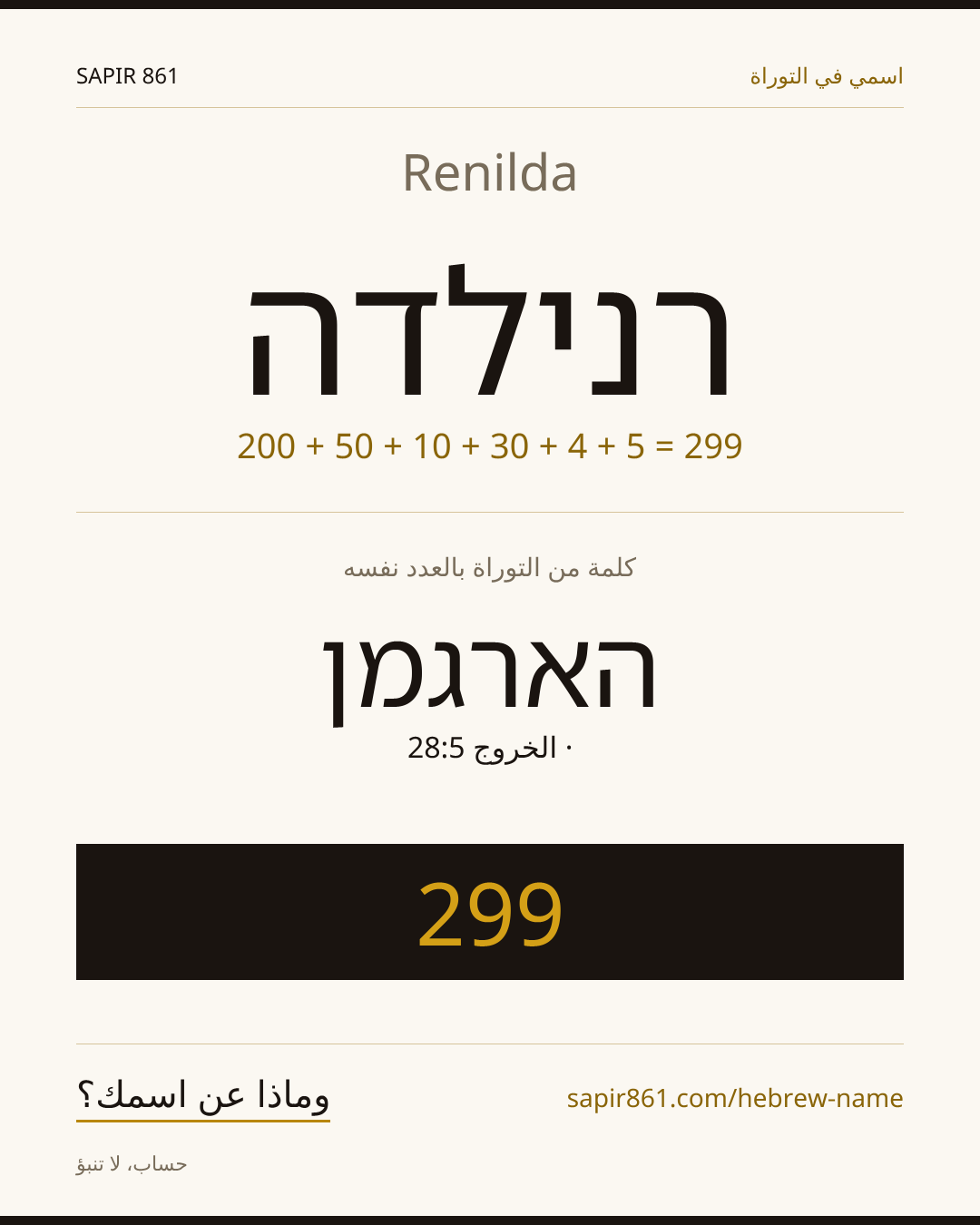 Renilda — רנילדה
