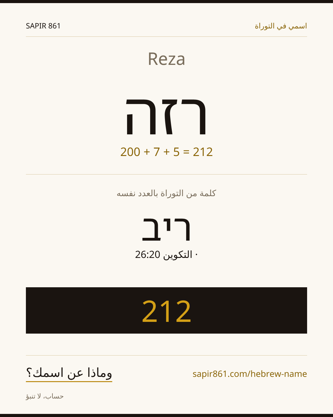 Reza — רזה