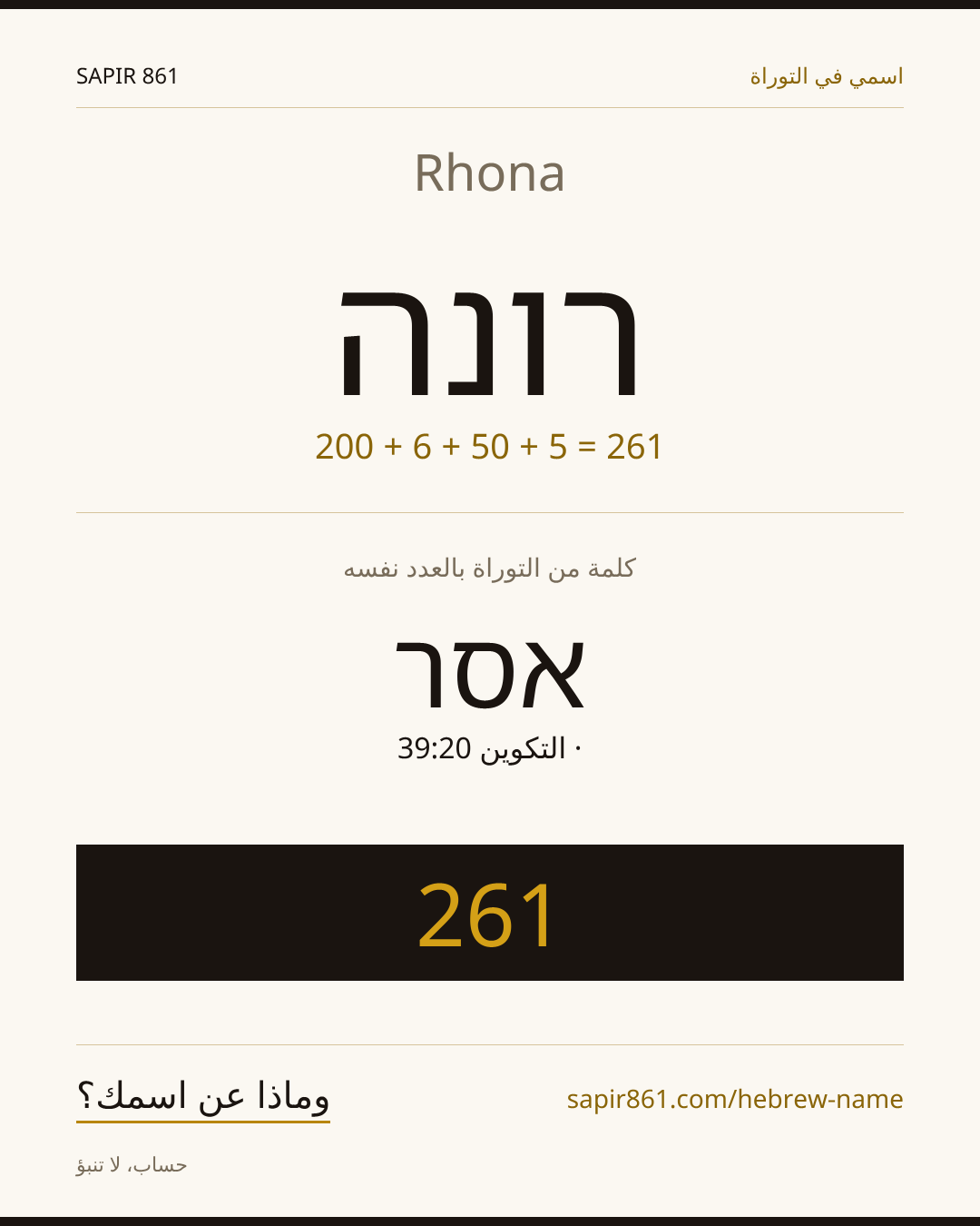 Rhona — רונה
