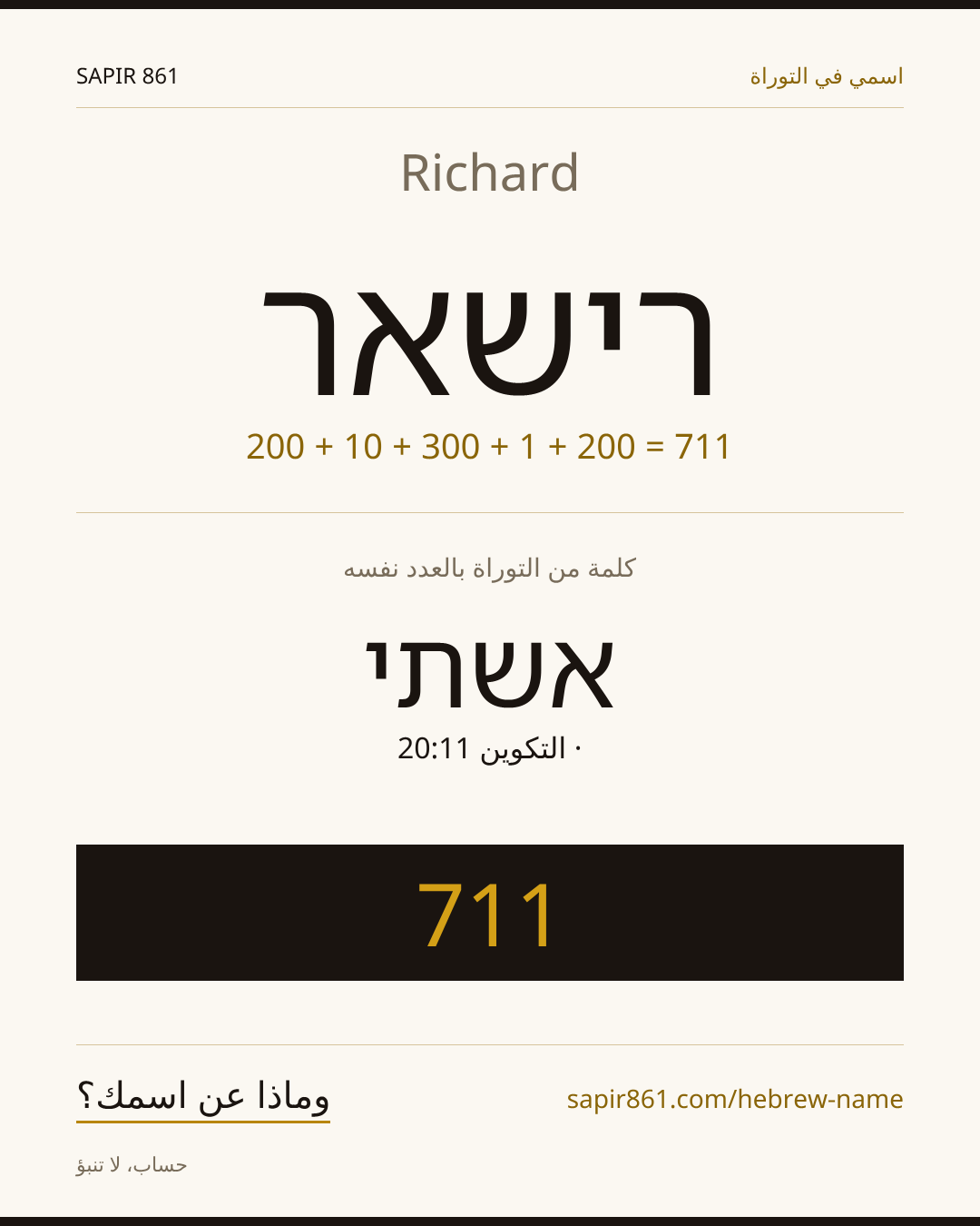 Richard — רישאר