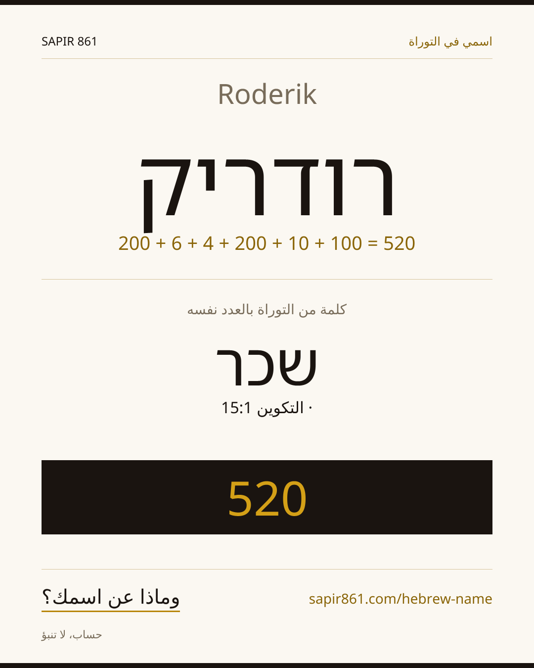 Roderik — רודריק