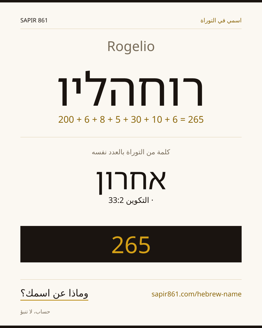 Rogelio — רוחהליו