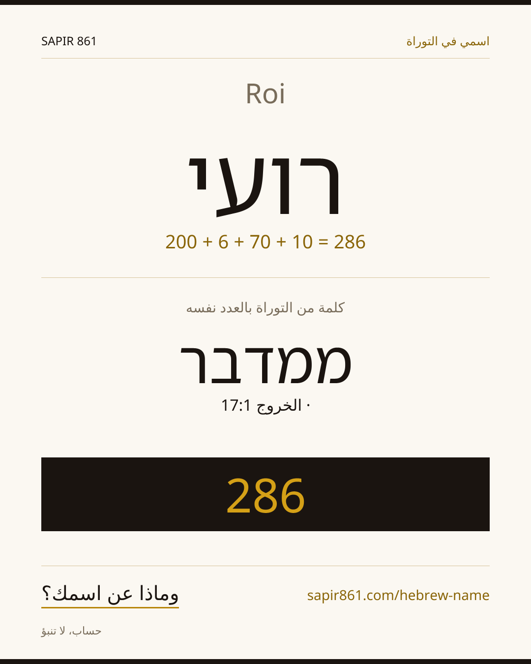 Roi — רועי