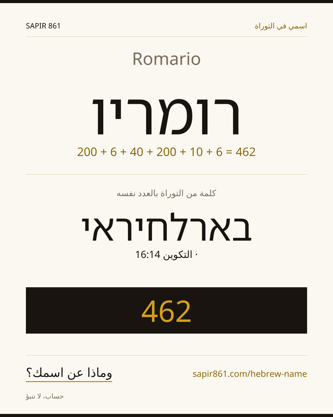 Romario — רומריו