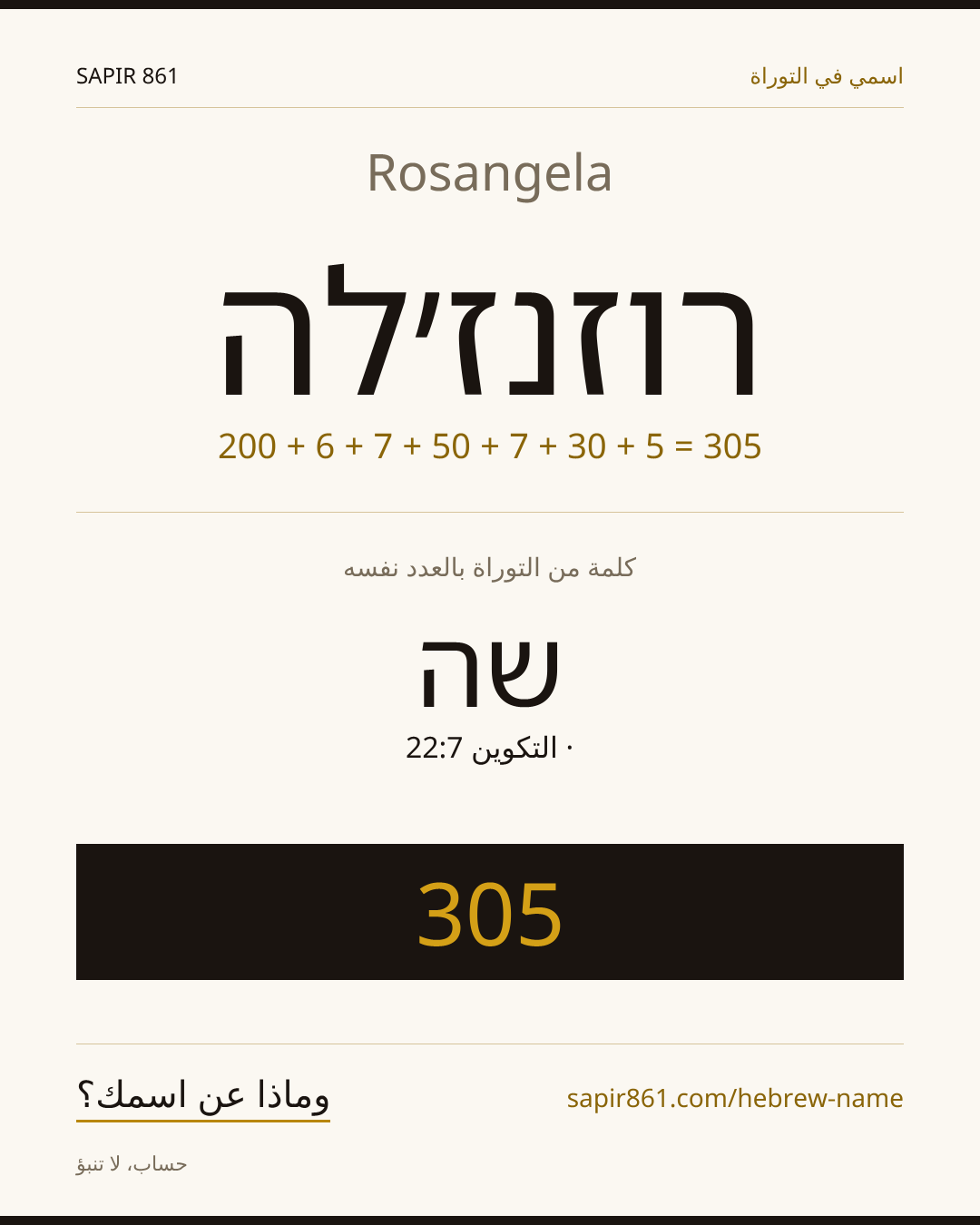 Rosangela — רוזנז׳לה