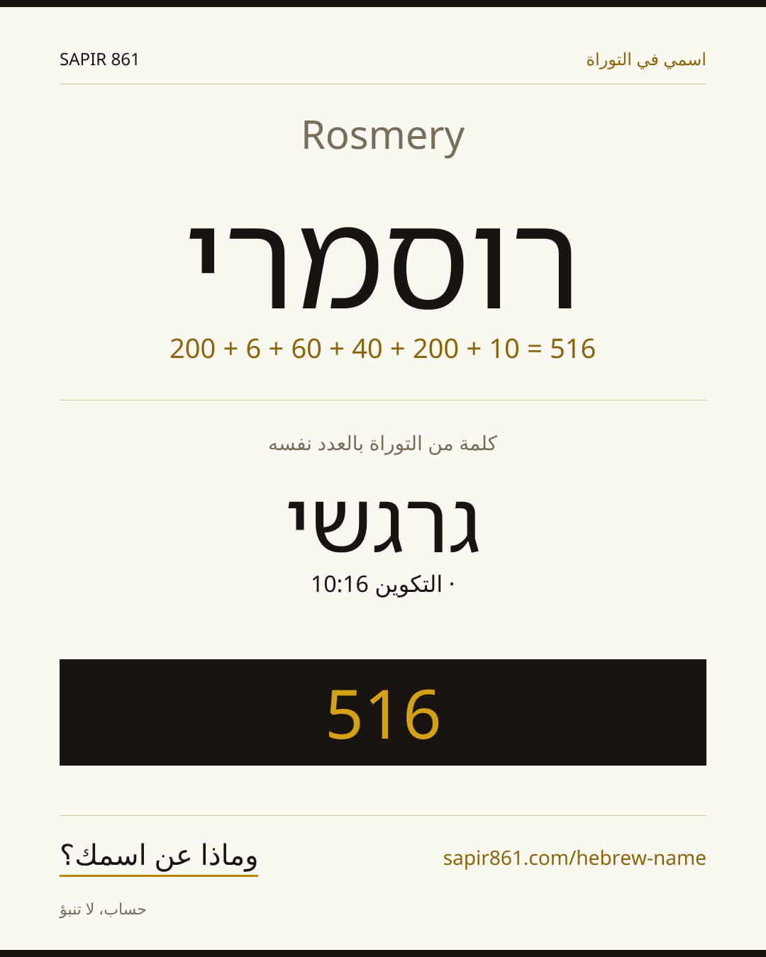 Rosmery — רוסמרי