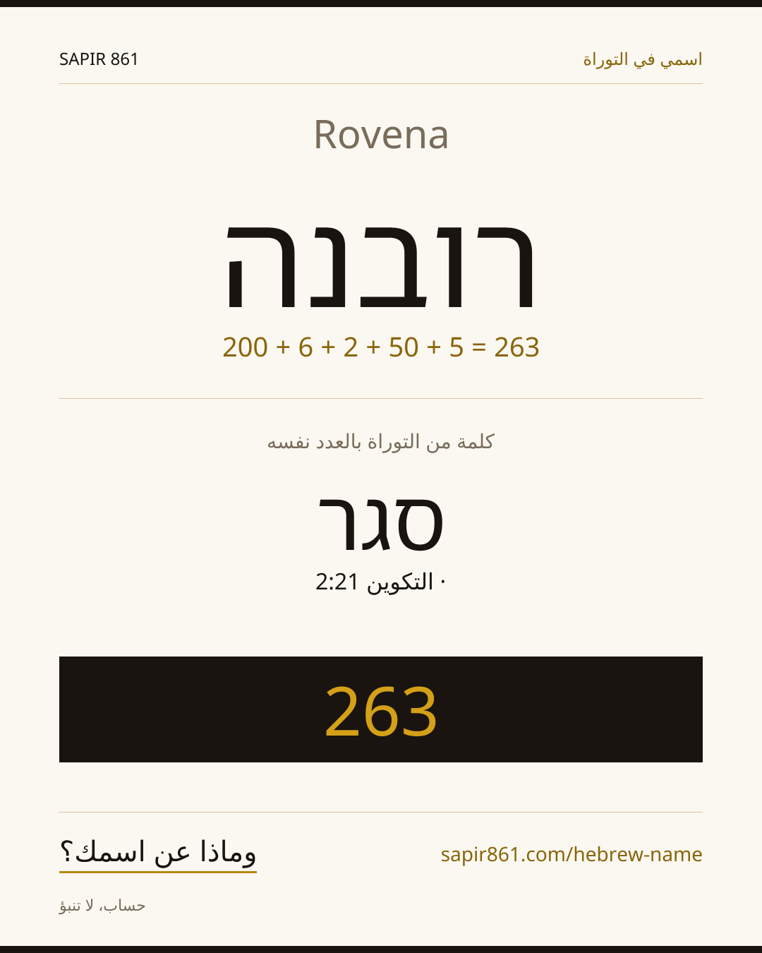 Rovena — רובנה