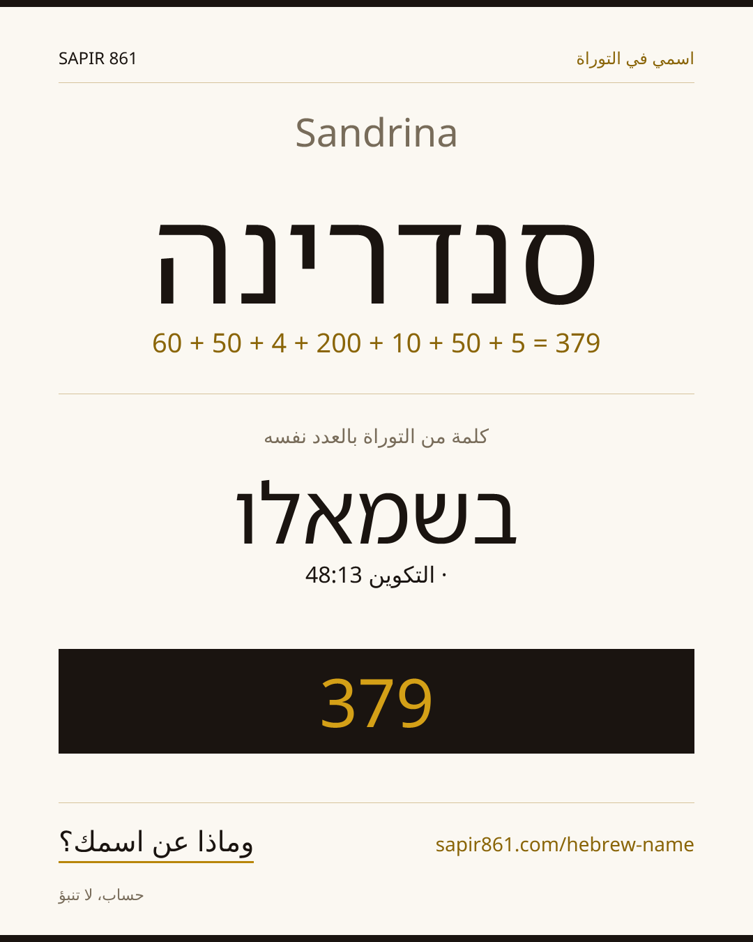 Sandrina — סנדרינה