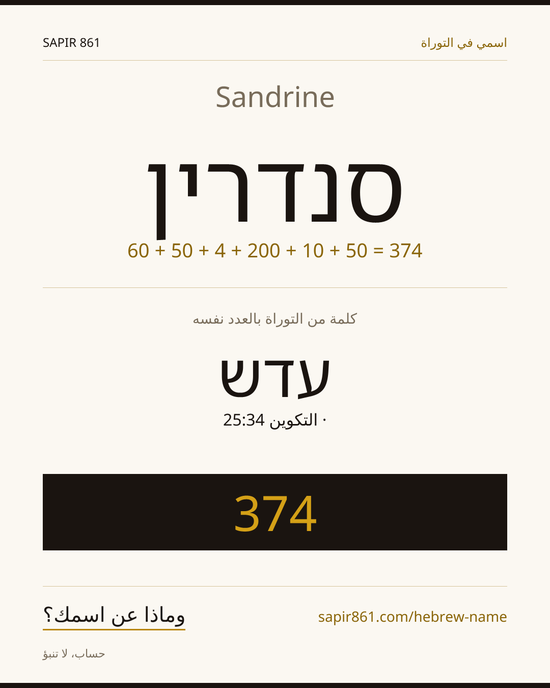 Sandrine — סנדרין