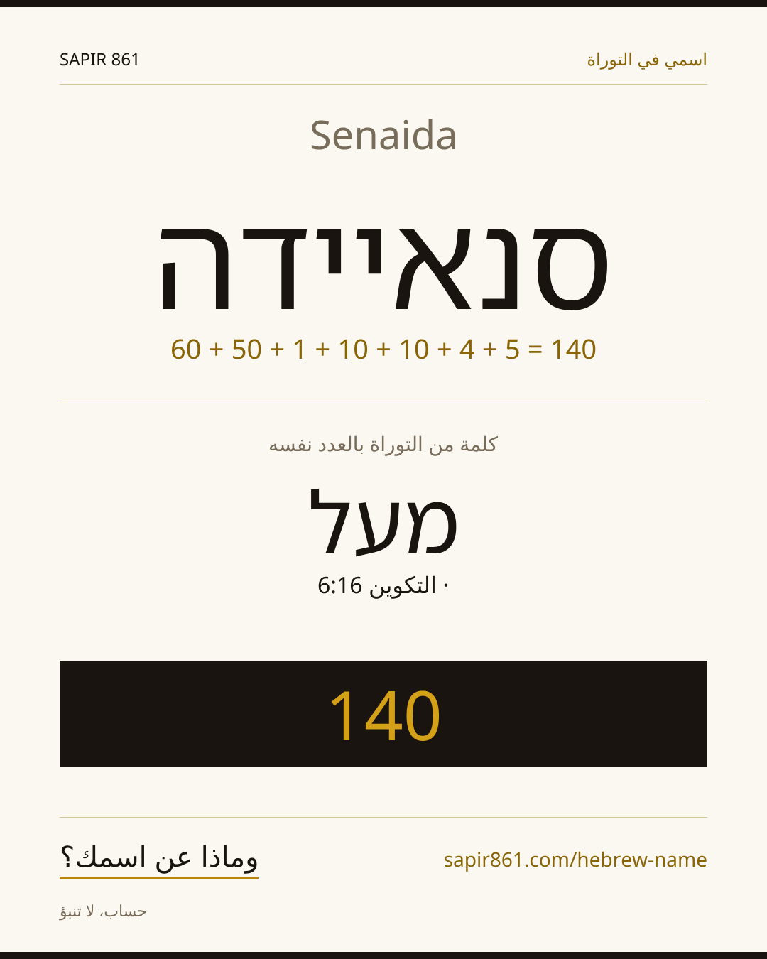 Senaida — סנאיידה