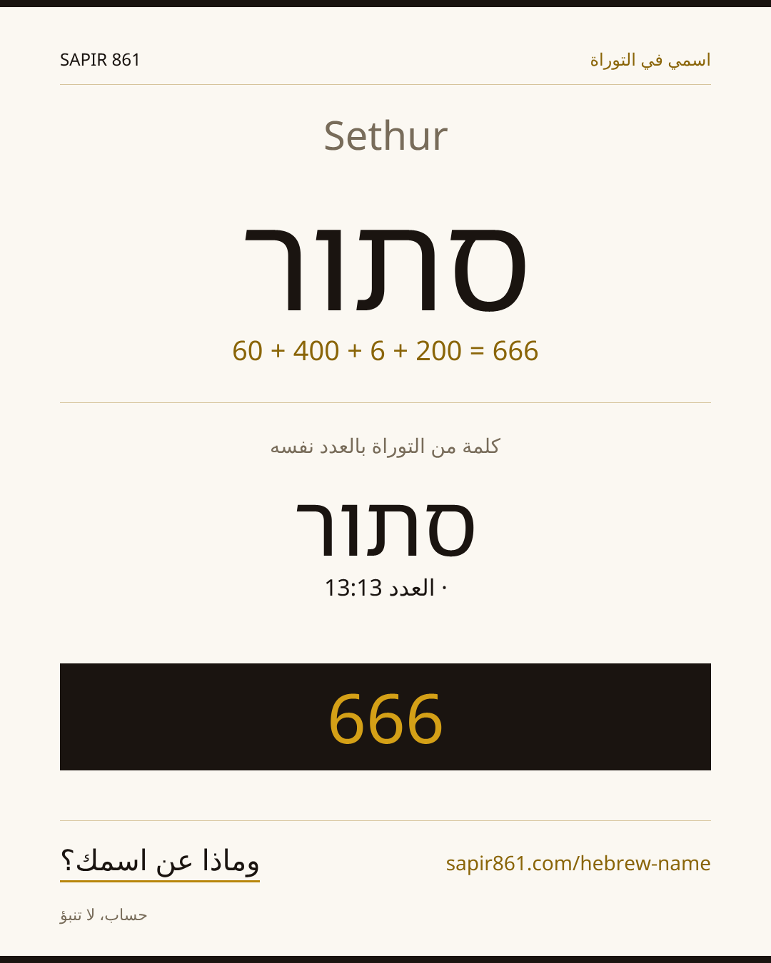 Sethur — סתור