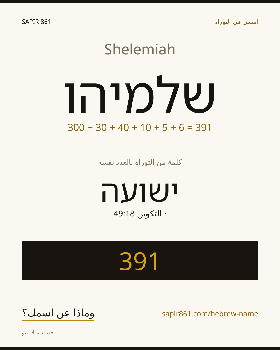 Shelemiah — שלמיהו