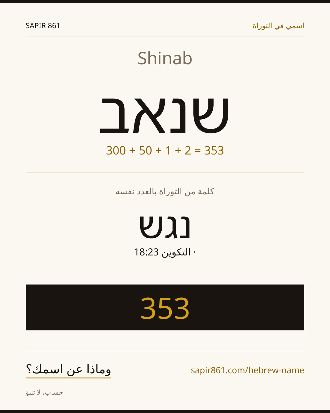 Shinab — שנאב