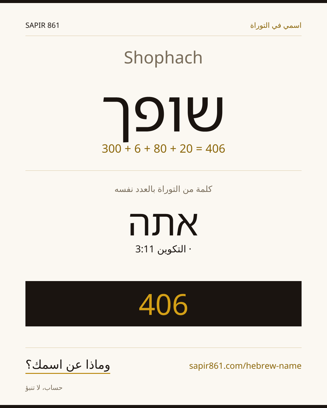 Shophach — שופך
