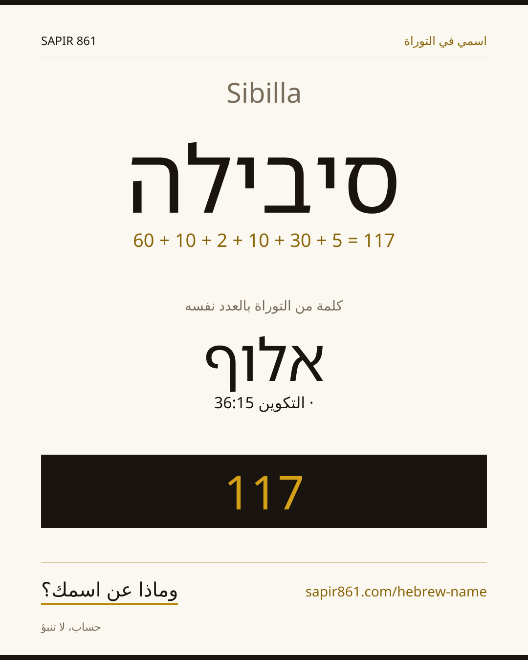 Sibilla — סיבילה