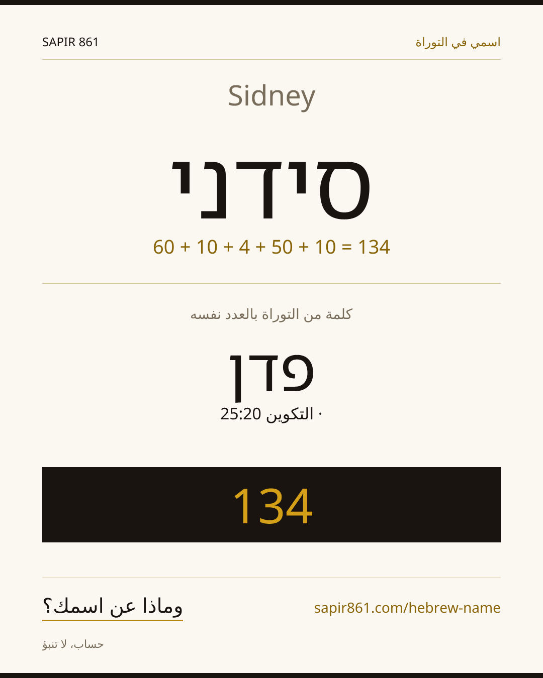 Sidney — סידני