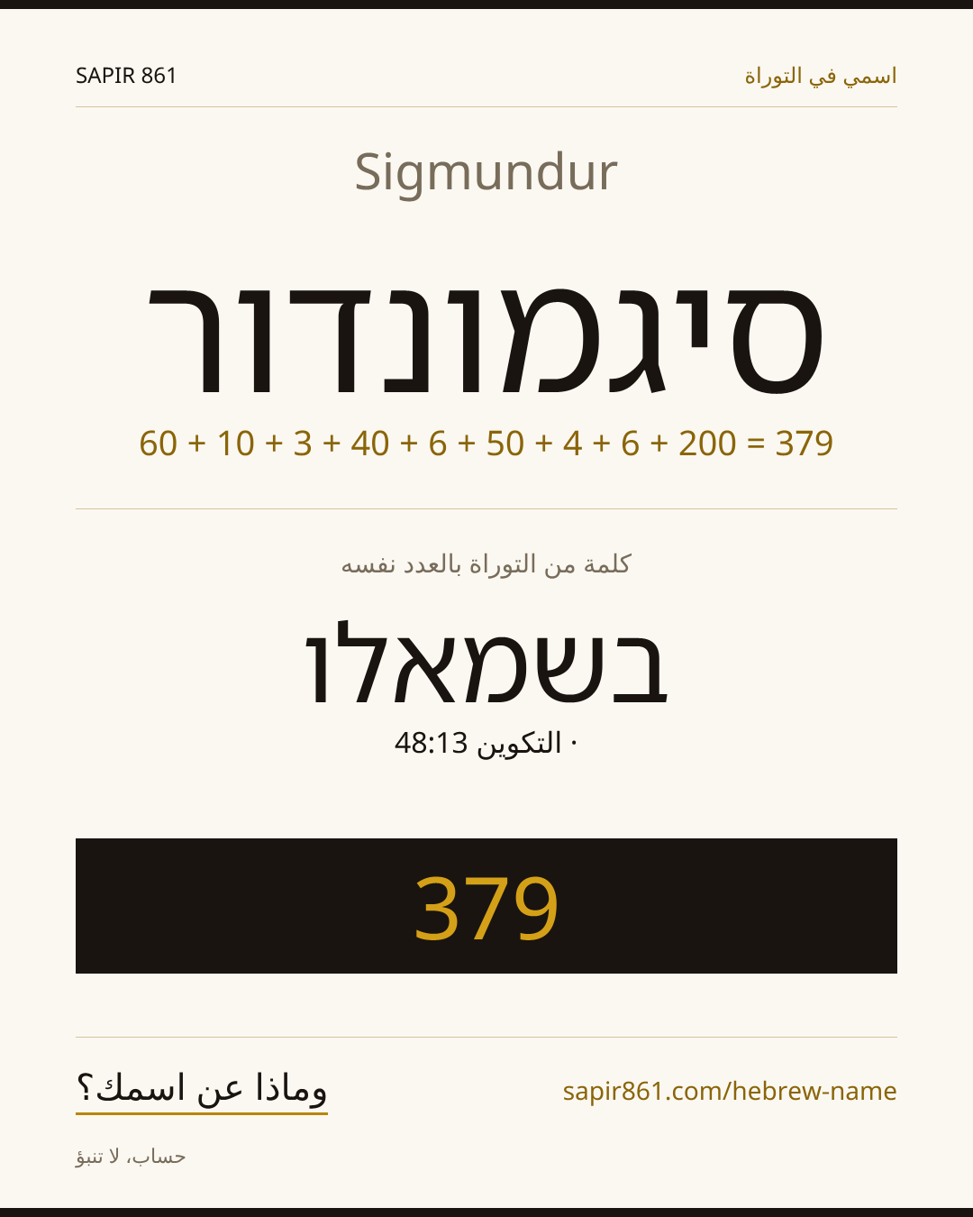 Sigmundur — סיגמונדור