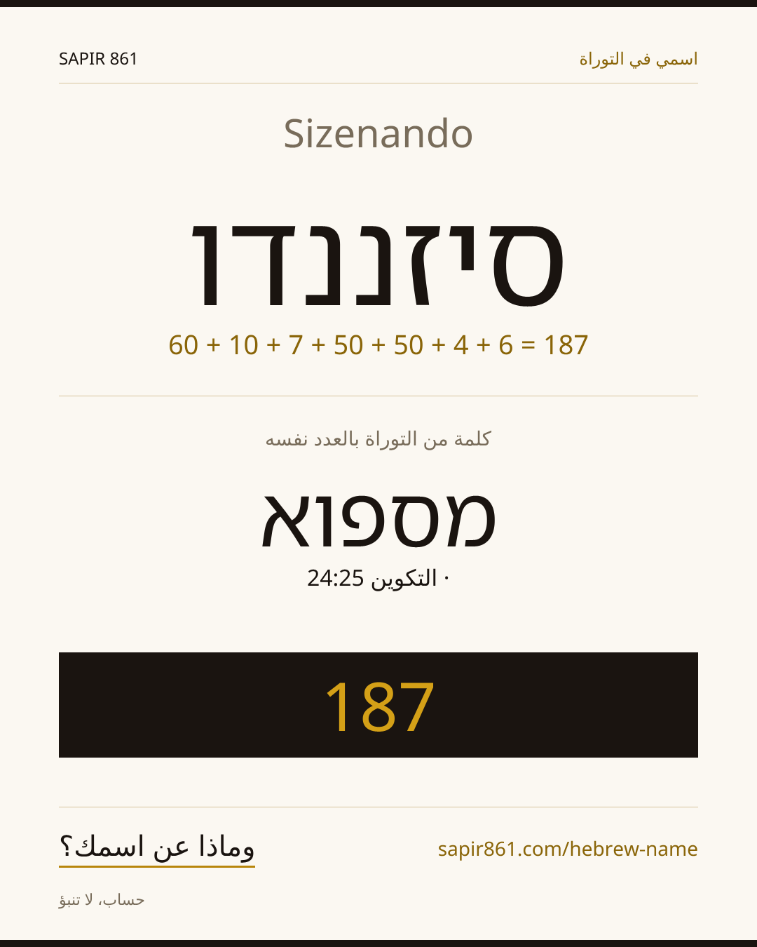 Sizenando — סיזננדו