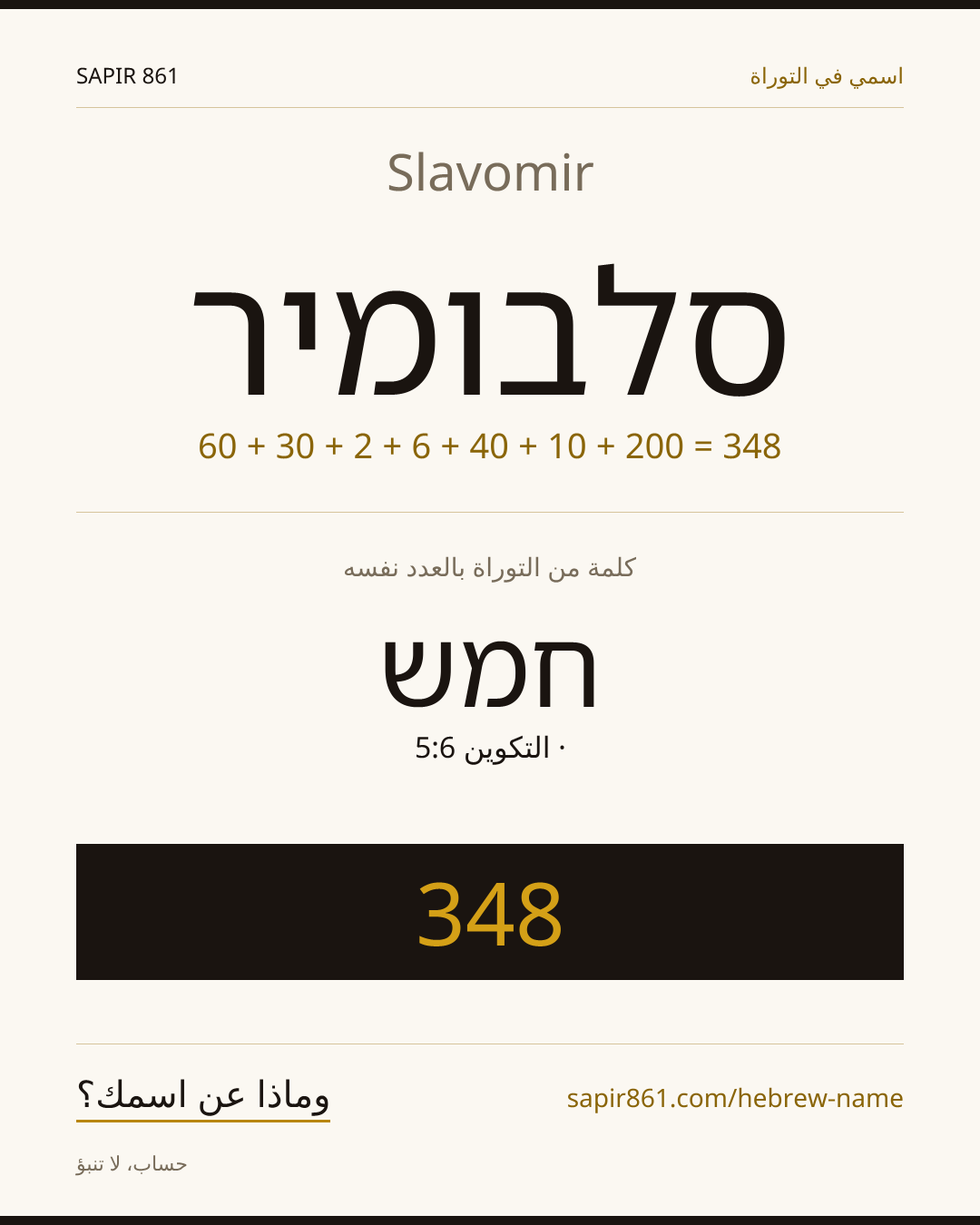 Slavomir — סלבומיר