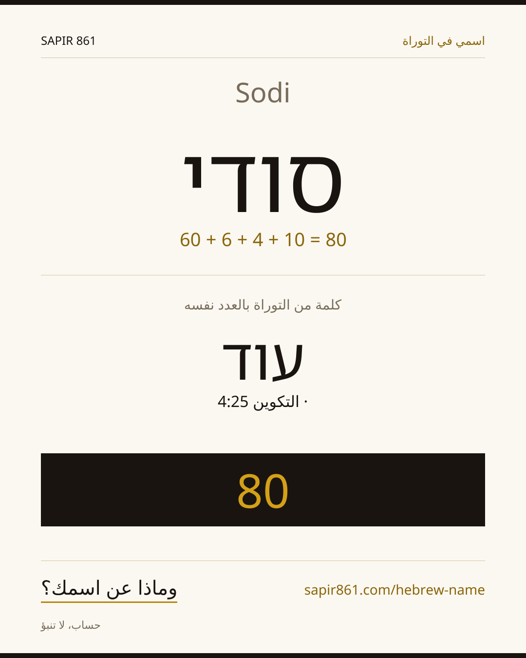 Sodi — סודי
