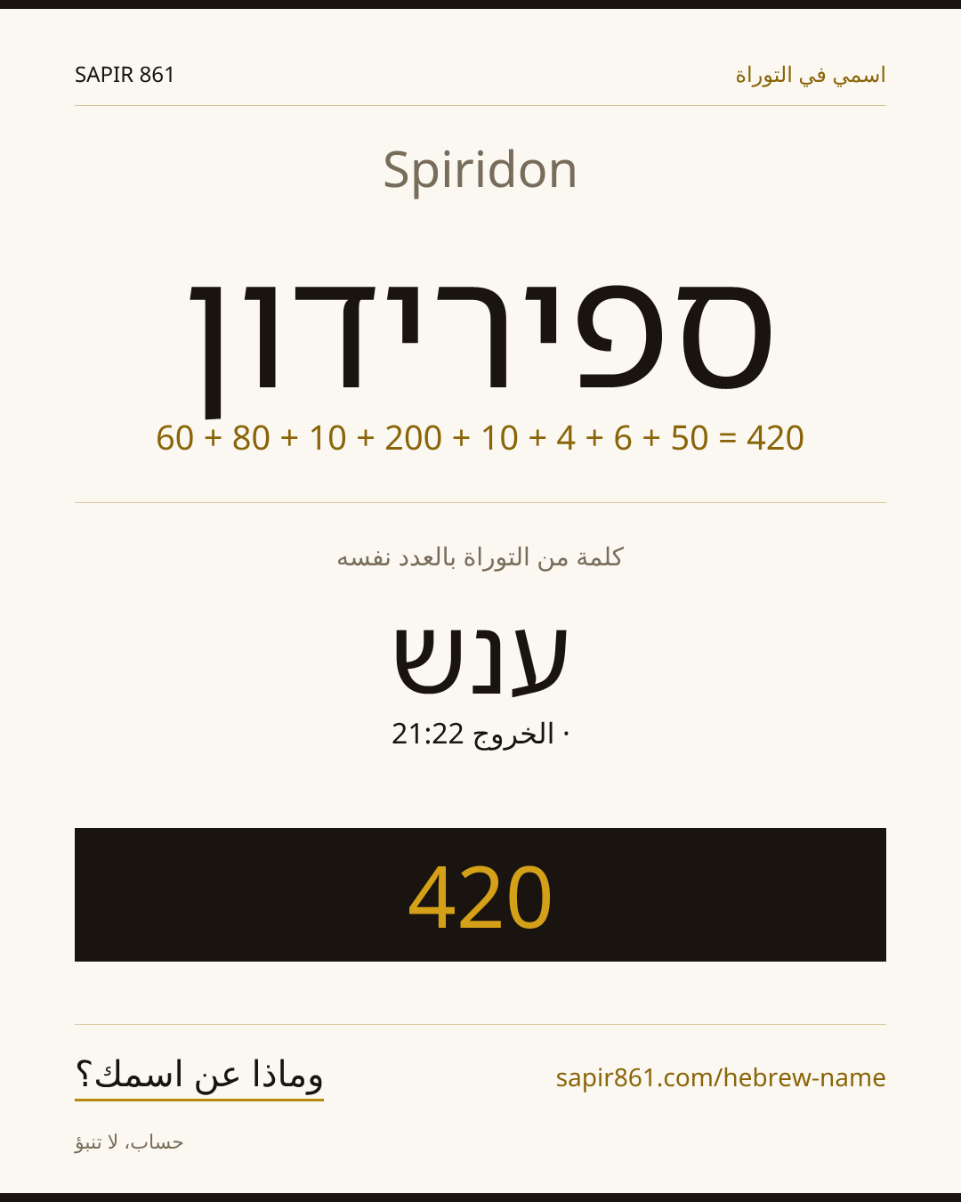 Spiridon — ספירידון