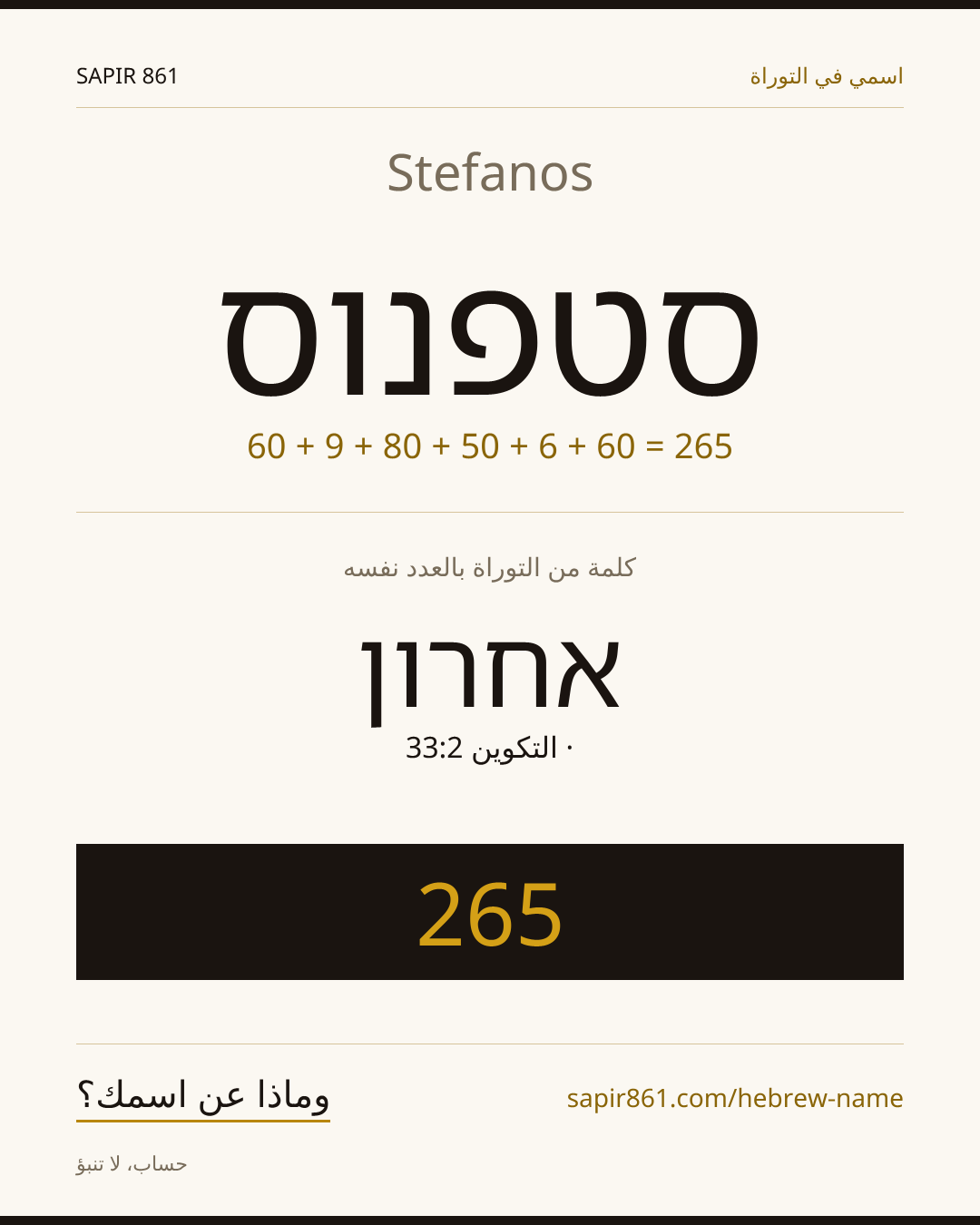 Stefanos — סטפנוס