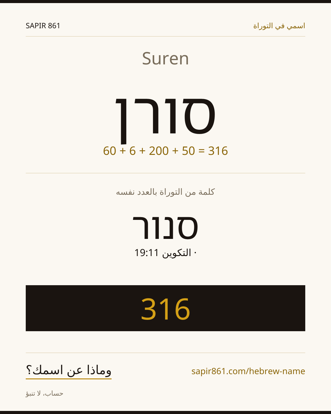 Suren — סורן