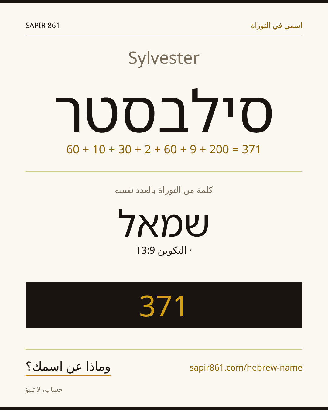 Sylvester — סילבסטר