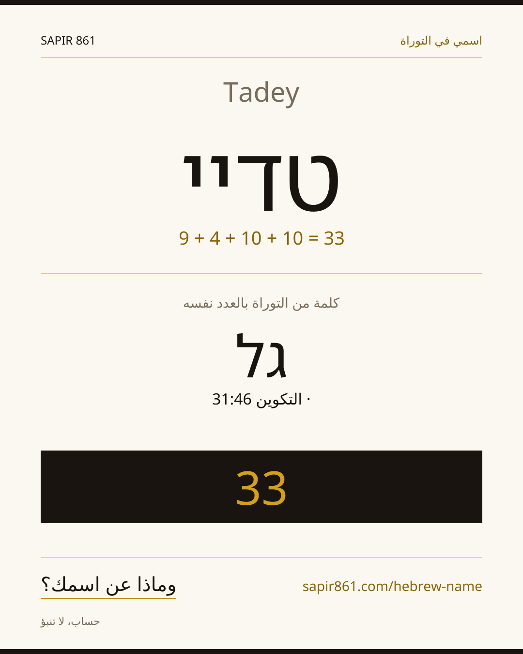 Tadey — טדיי