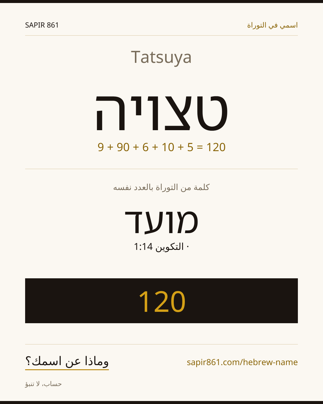 Tatsuya — טצויה