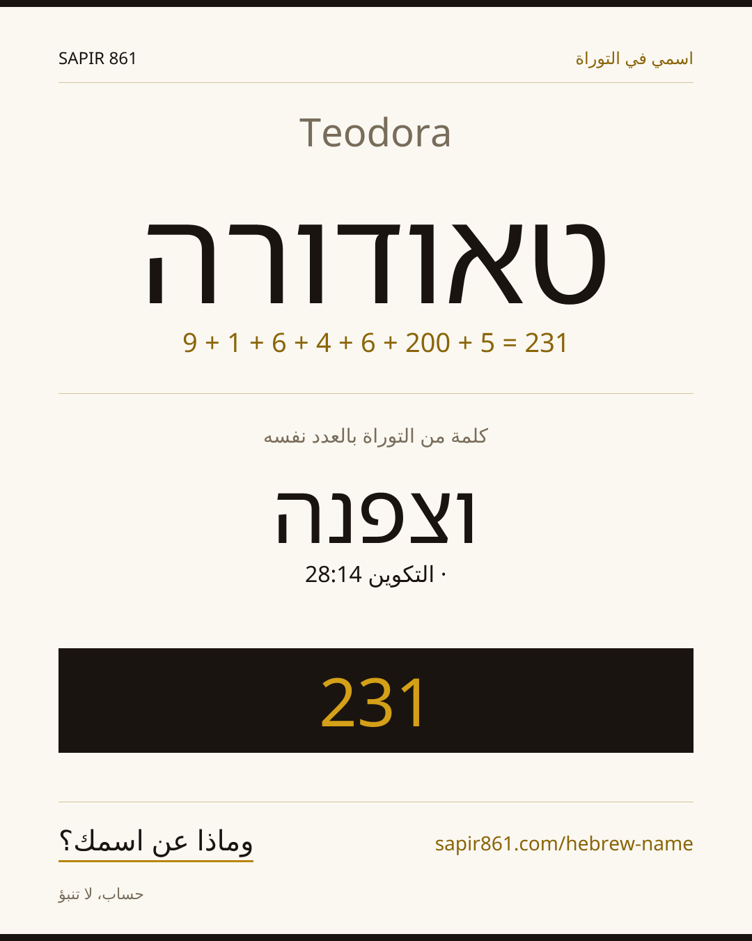 Teodora — טאודורה