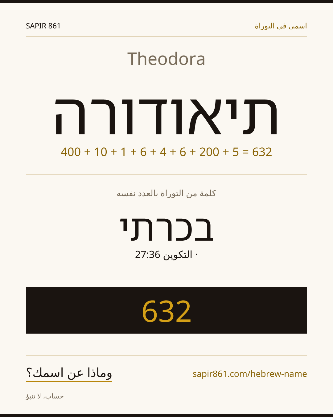 Theodora — תיאודורה