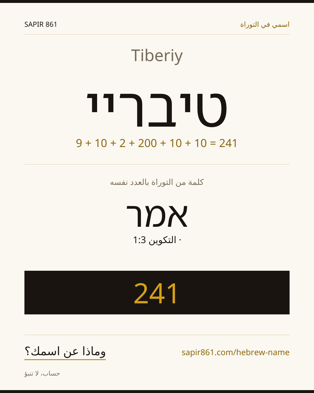 Tiberiy — טיבריי