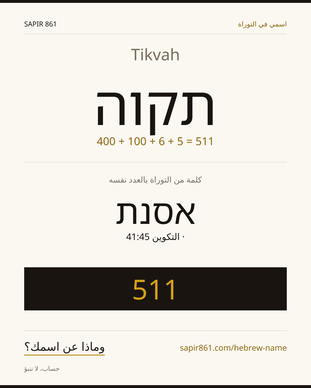 Tikvah — תקוה