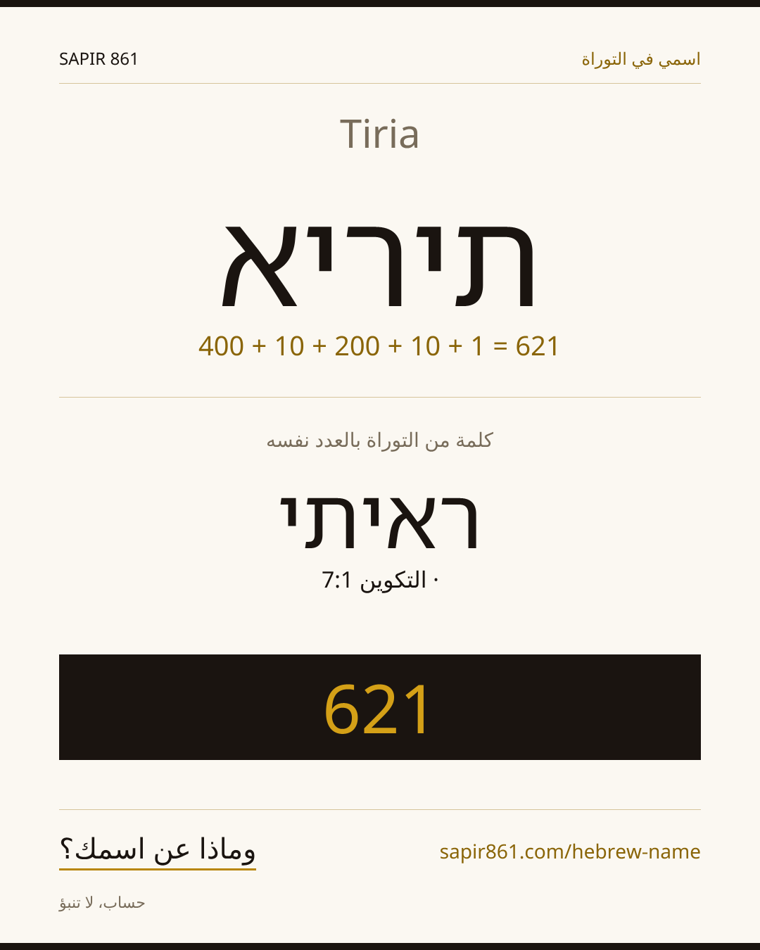 Tiria — תיריא